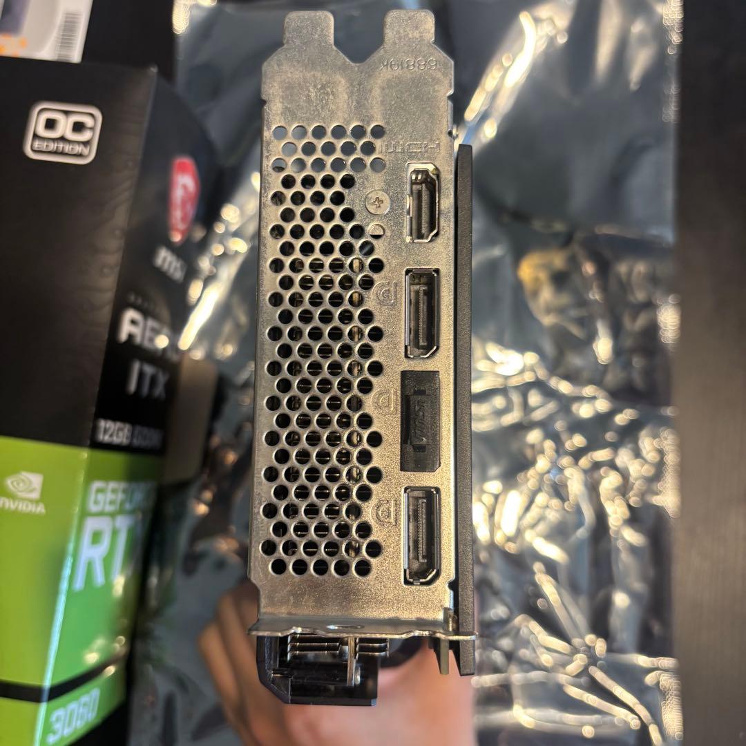 グラフィックボード・グラボ・ビデオカード MSI GeForce RTX 3060 AERO ITX 12G OC