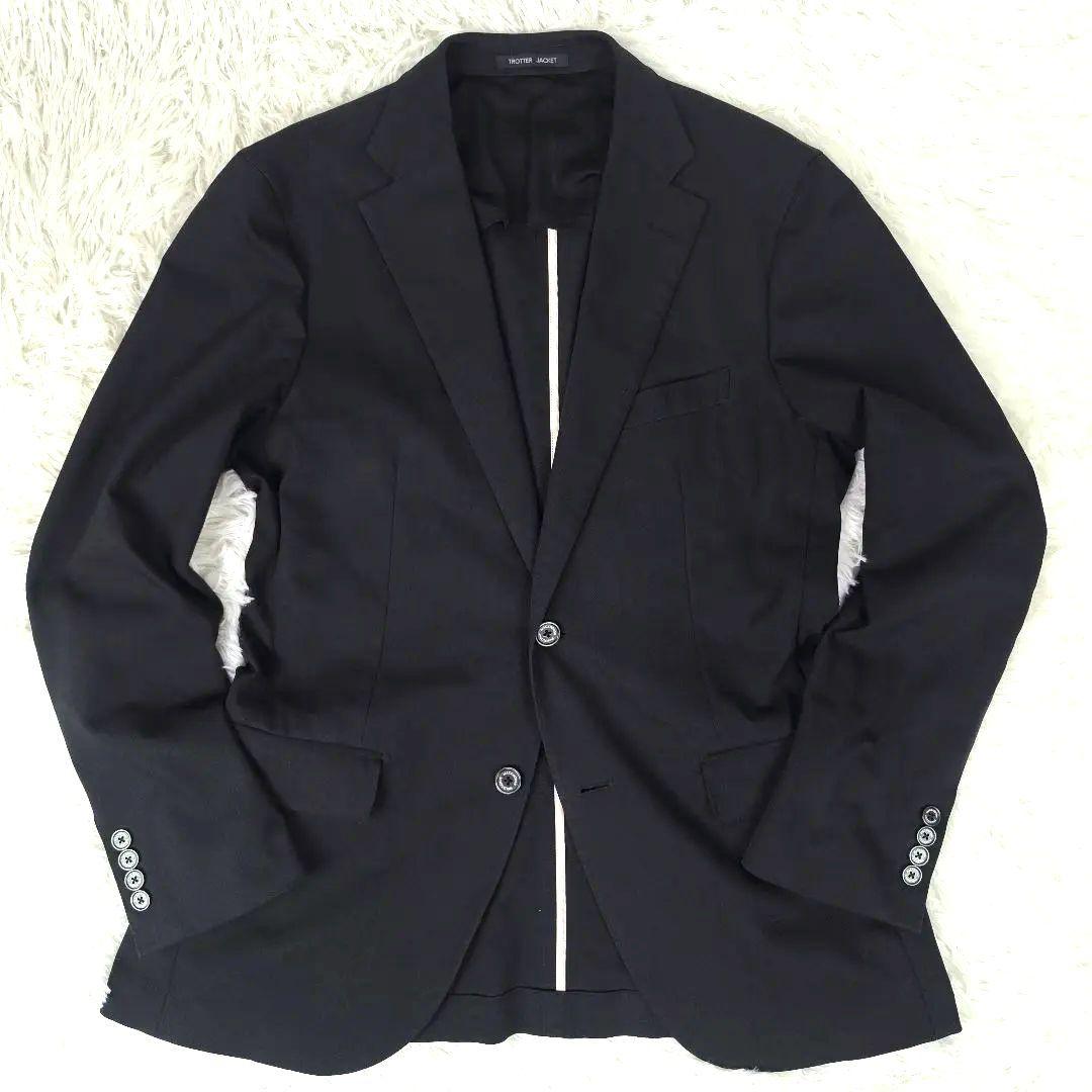 美品✨ マッキントッシュフィロソフィー トロッタージャケット ポリエステル 濃紺