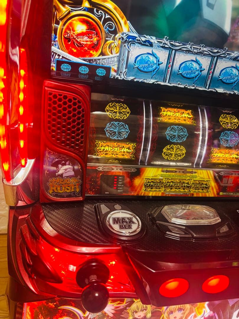 【データカウンター接続対応ユニット付き】スマスロ実機 ゴブリンスレイヤー