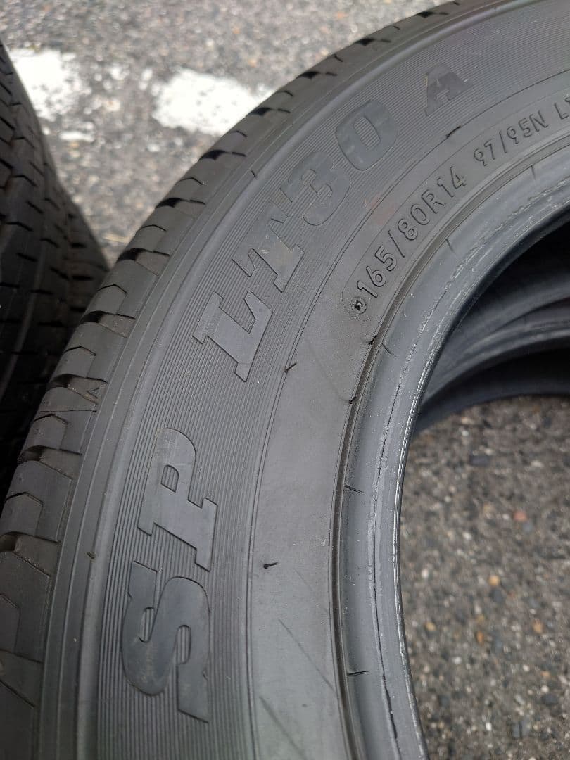 【DUNLOP SP LT30A】165/80R14 サマータイヤ 4本セット