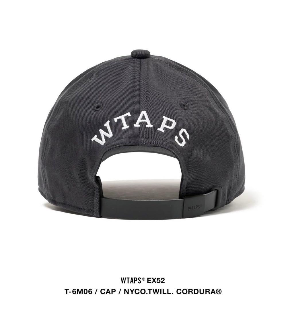 wtaps 26ss T-6M 06 / CAP / NYCO. チャコール