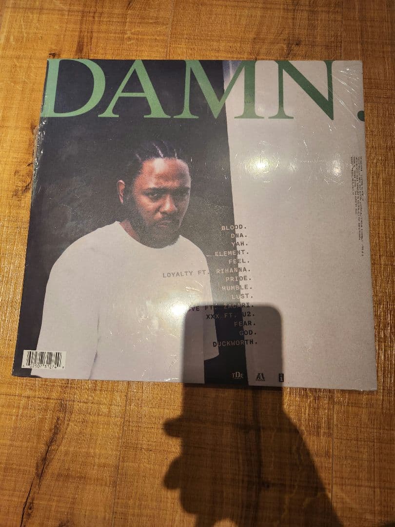 Kendrick Lamar - DAMN. レコード 緑盤