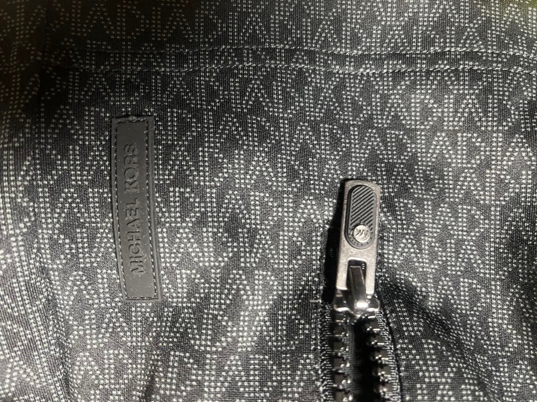 MICHAEL KORS スポーツジャケット ブラック/レッド