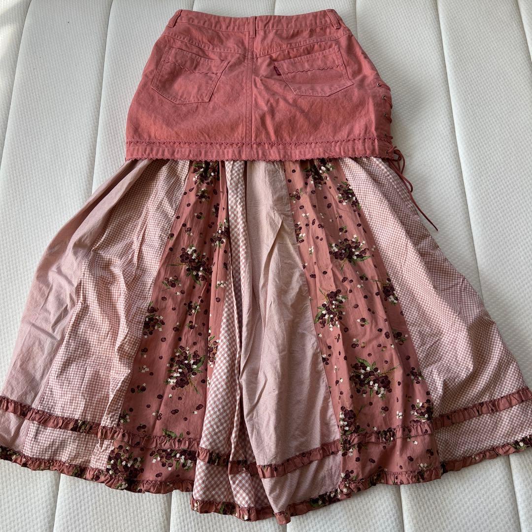 ★美品★フレアロングスカート