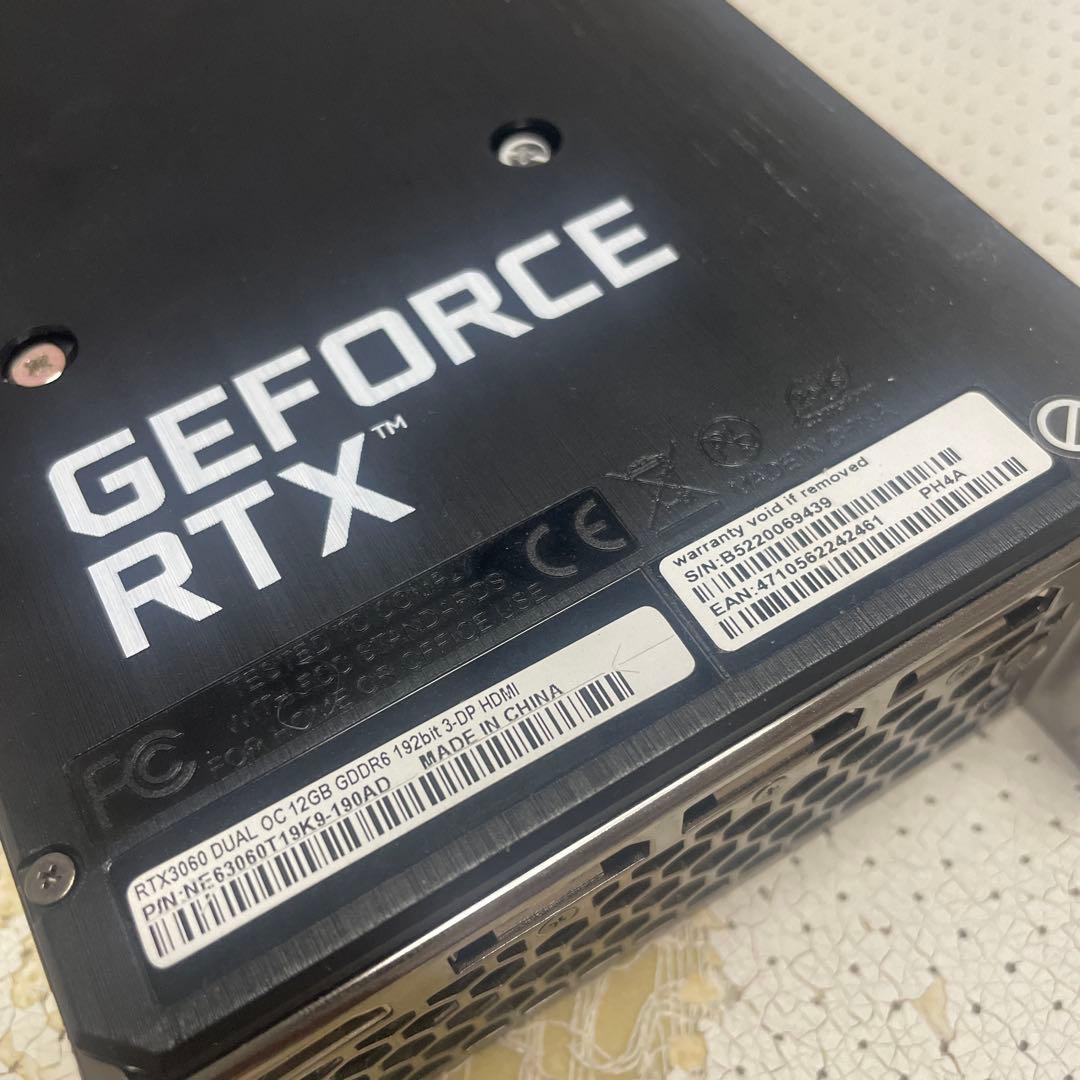 【即決可】GeForce RTX3060 oc12GBグラフィックボード
