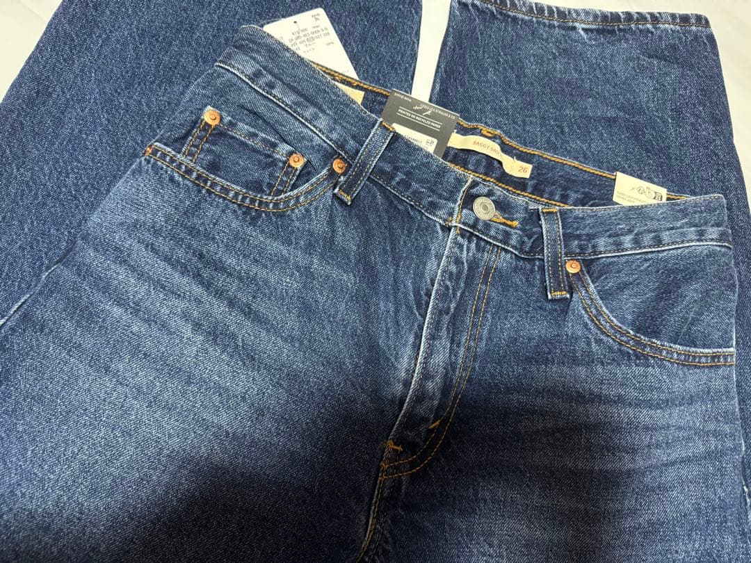 LEVI’SリーバイスBAGGY DADデニム　タグ付き