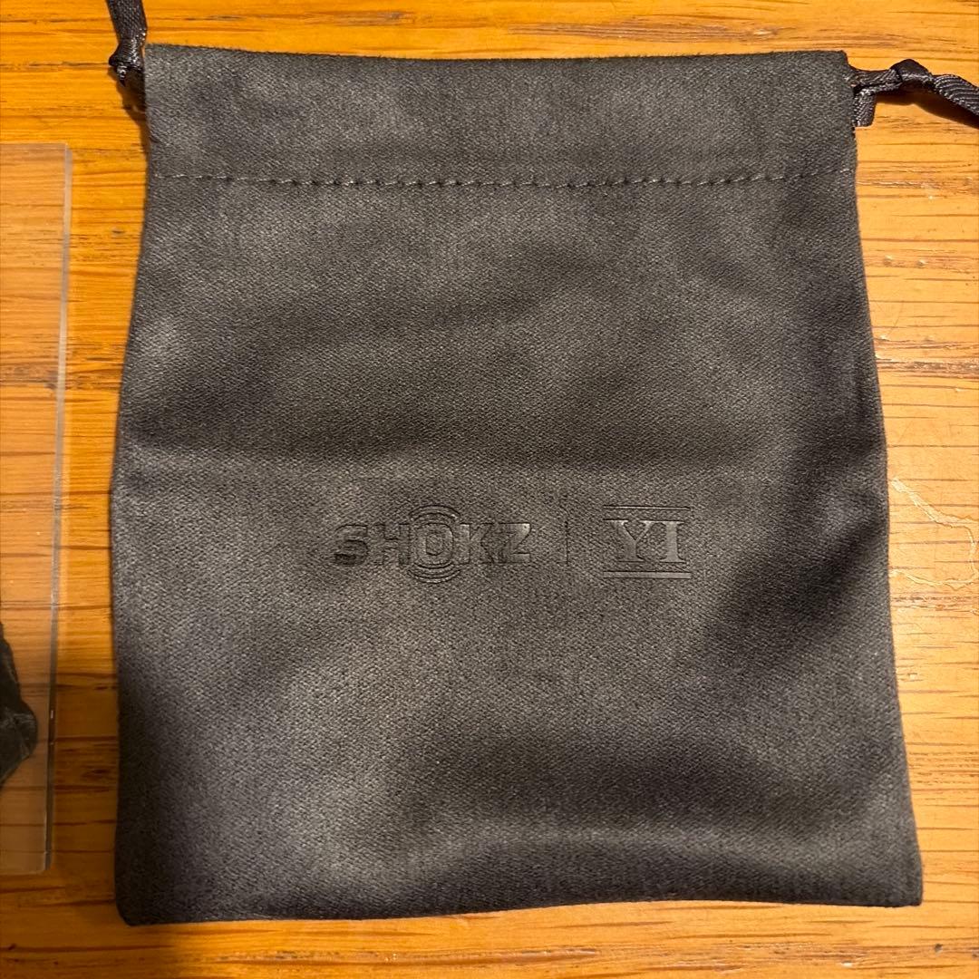 shokz openfit 2+ 巾着・アクリル板のみ