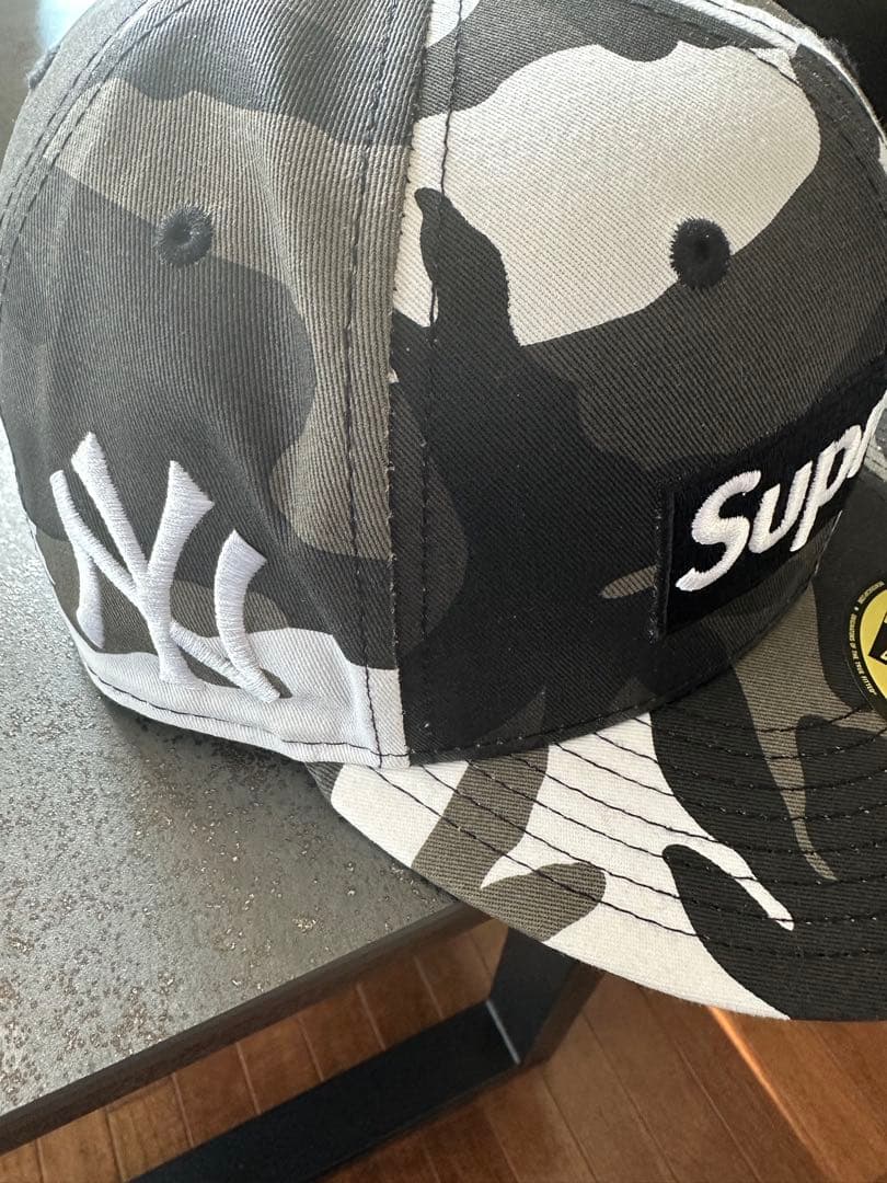 帽子 Supreme x MLB x New Era Yankees 7-3/8