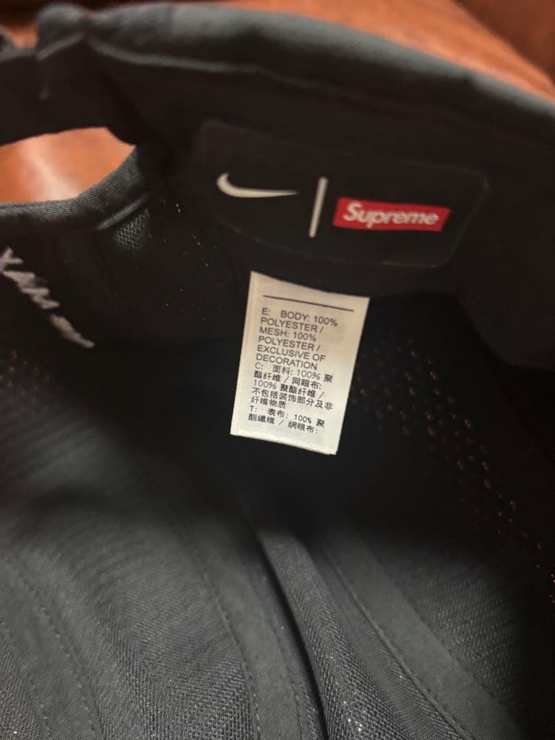 帽子 Supreme x Nike Running Hat \"Black\"