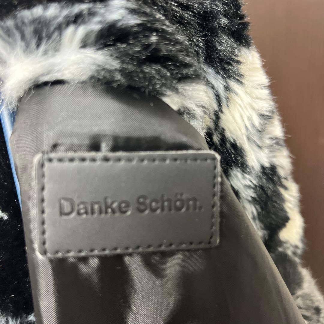 DankeSchon/ダンケシェーン/ペイズリーファーブルゾン