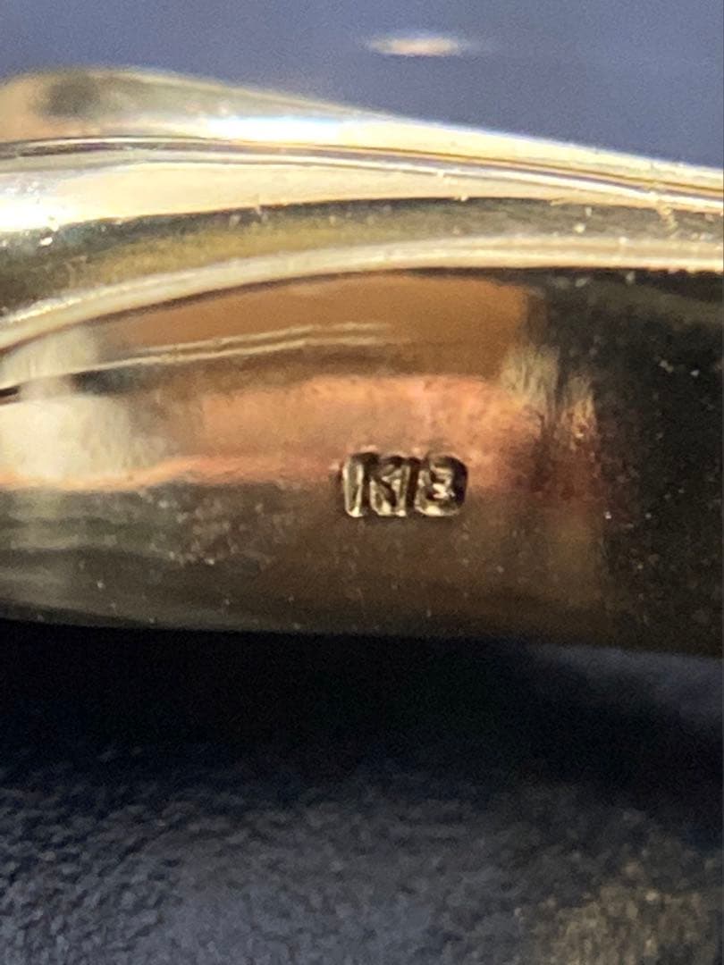 金 18k クロス トップ チャーム