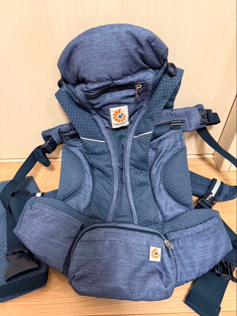 Ergobaby Omni Breeze 抱っこ紐 ヘザーブリーズデニムブルー
