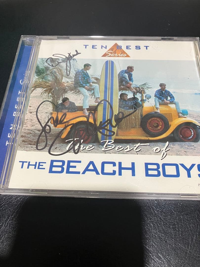 メンバー直筆サイン Beach Boys ベスト CD