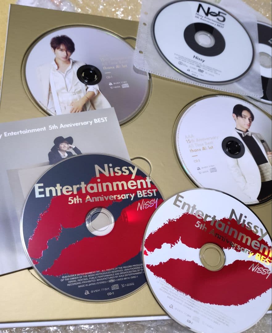 AAA 　Anniversary 　Nissy 　ベスト　アルバム　CD