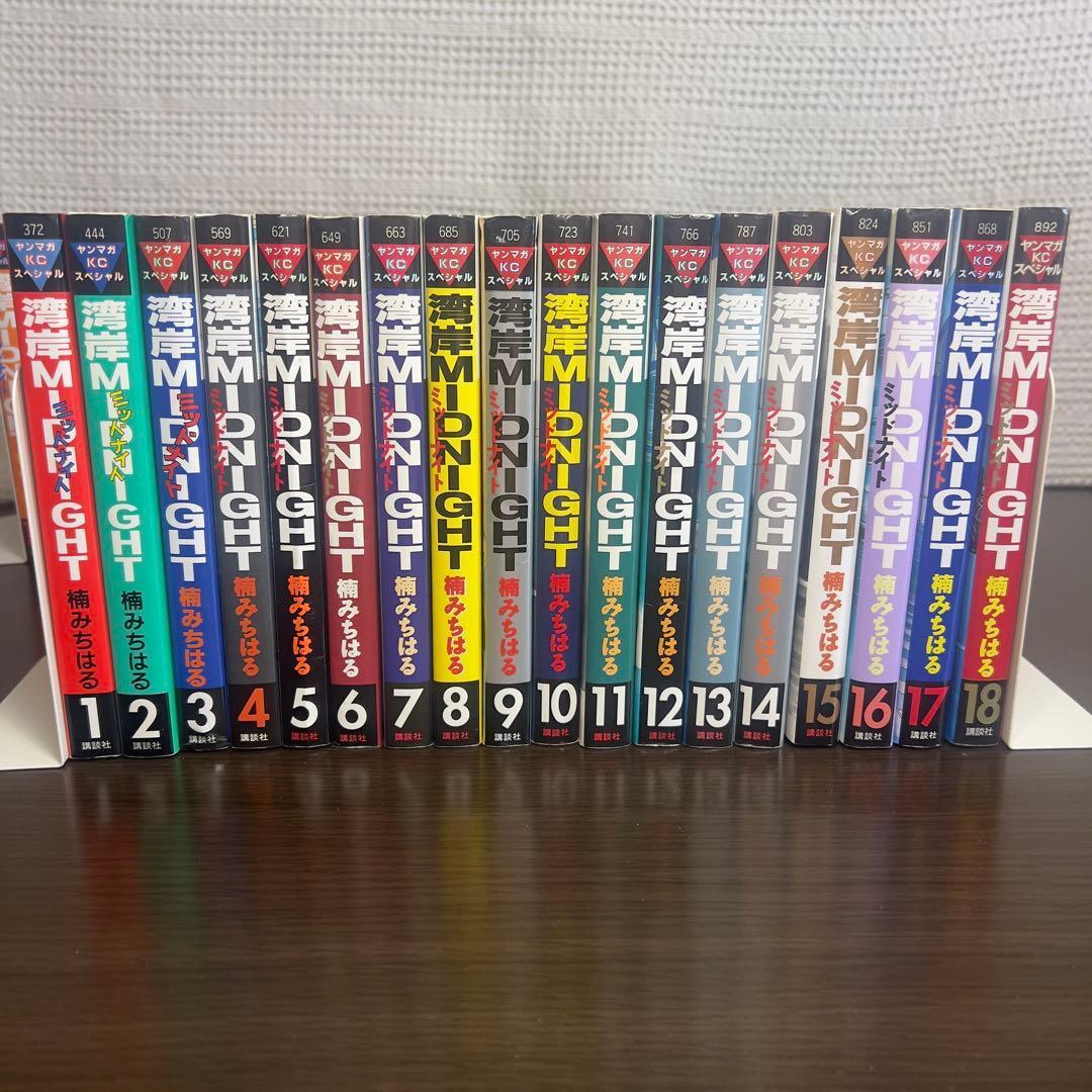 湾岸ミッドナイト 1〜36巻セット 楠みちはる 名作走り屋漫画 大量まとめ売り