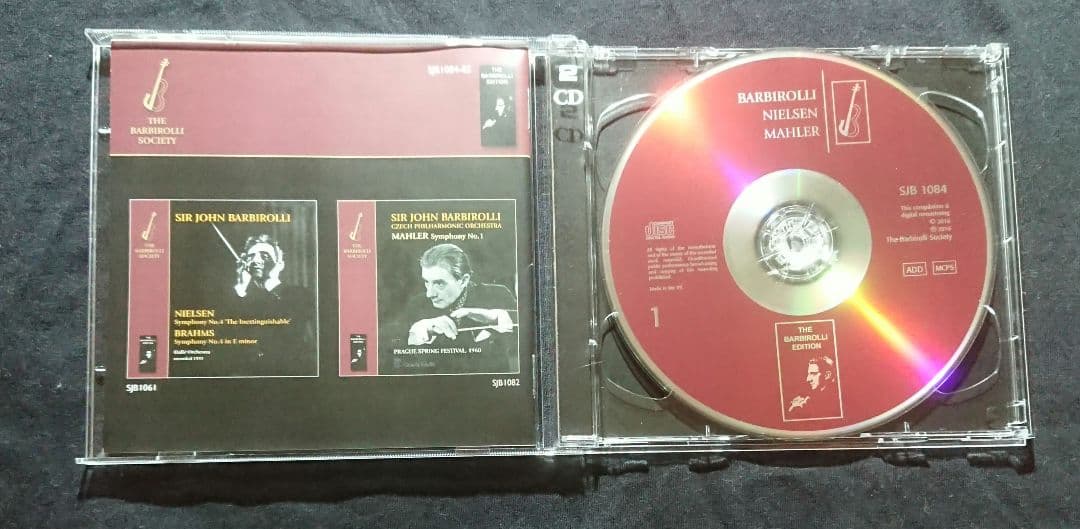 バルビローリ
マーラー交響曲7番  
+ニールセン ブルックナー 2点セット