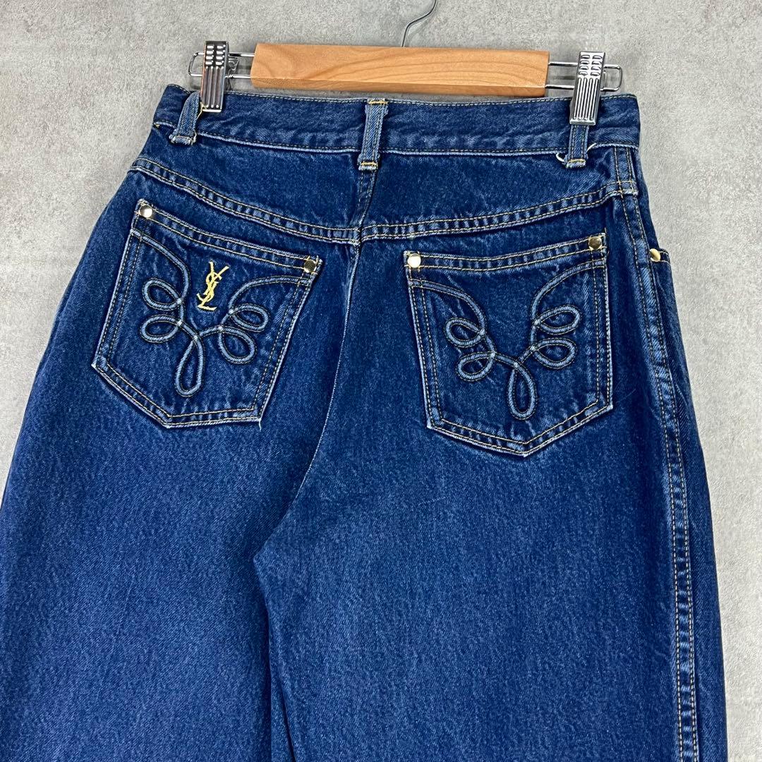 希少 イヴサンローランYVES SAINT LAURENT デニム ジーンズ