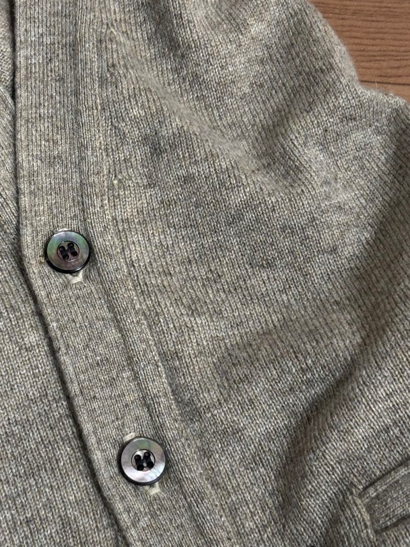 未使用JEAN-LOUIS SCHERRER カシミヤ100%カーディガン