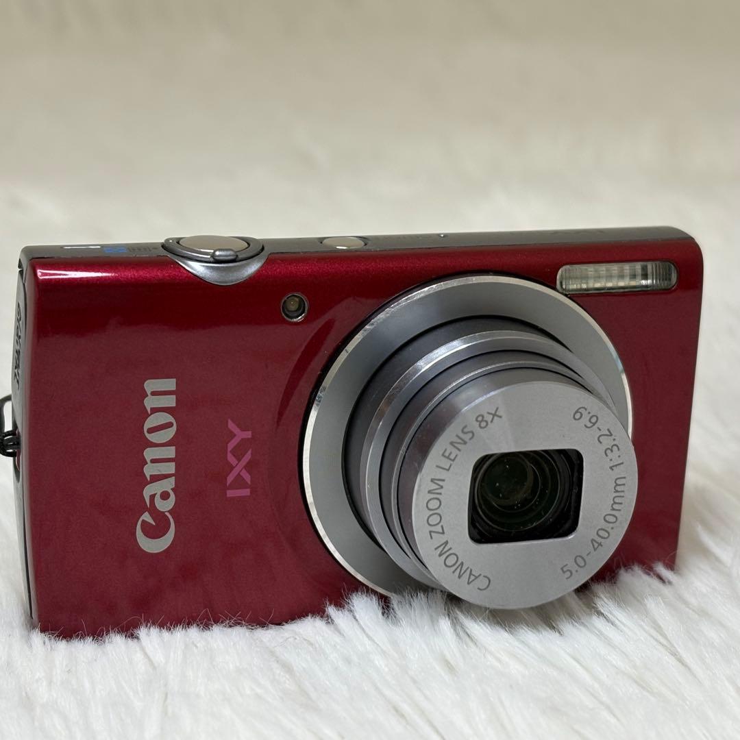 Canon カメラ　IXY 120 PC2048 充電器　赤 コンデジ　動作品
