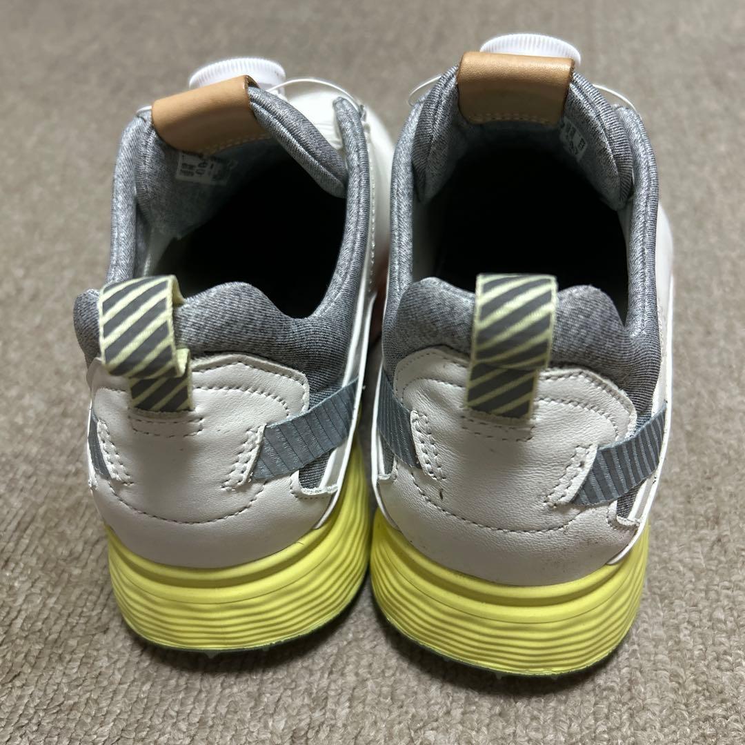 ECCO ゴルフシューズ BOA ホワイト 24.0cm