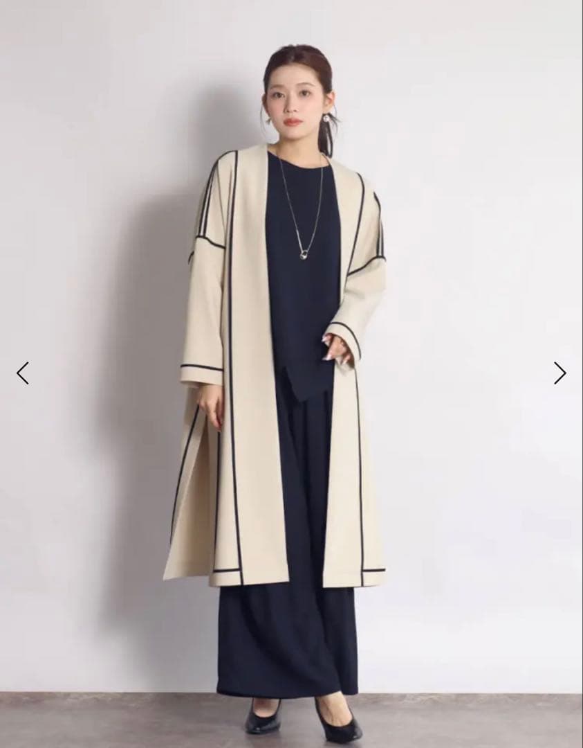 【定番】FENNEL パイピングデザインリバーシブルコート