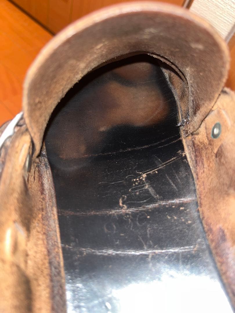 【最終価格】Fernand leather MIDDLE ENGLISH