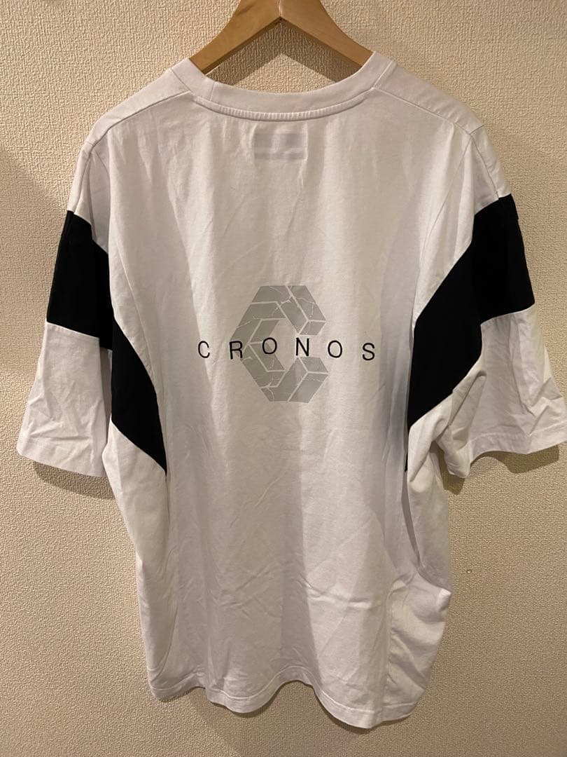 CRONOS XL Tシャツ ホワイト/ブラック