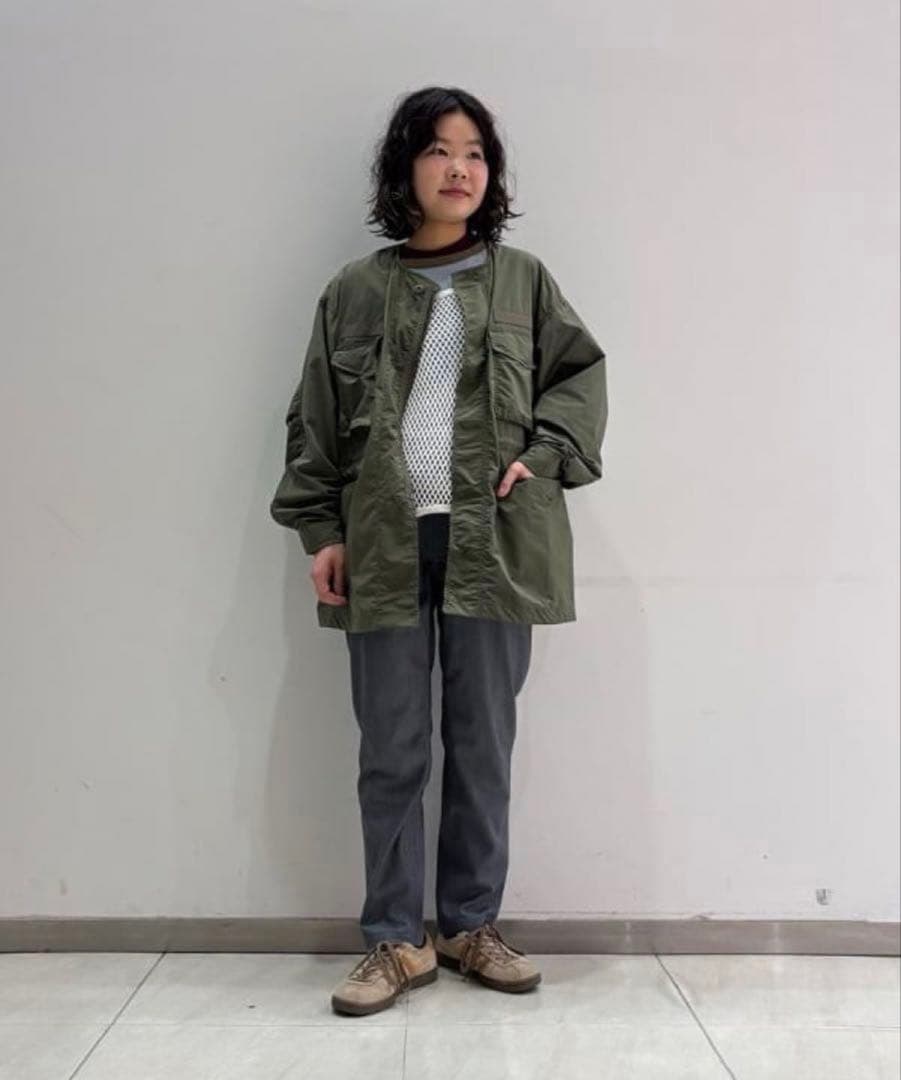 BEAMS BOY ソロテックス ミリタリーブルゾン