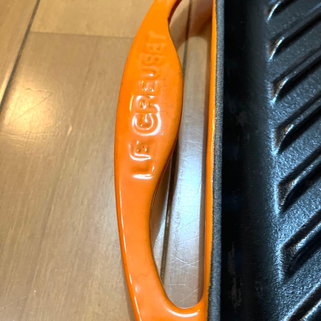 LE CREUSET レクタンギュラー　鋳鉄　グリル 　32cm