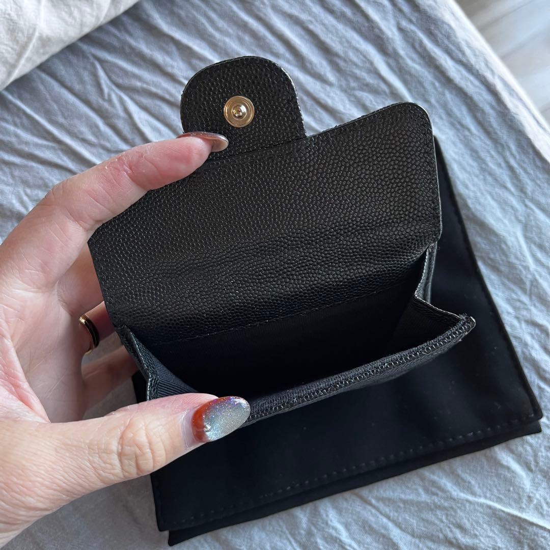 【ゆみちゃわん様】CHANEL クラシックスモールフラップウォレット
