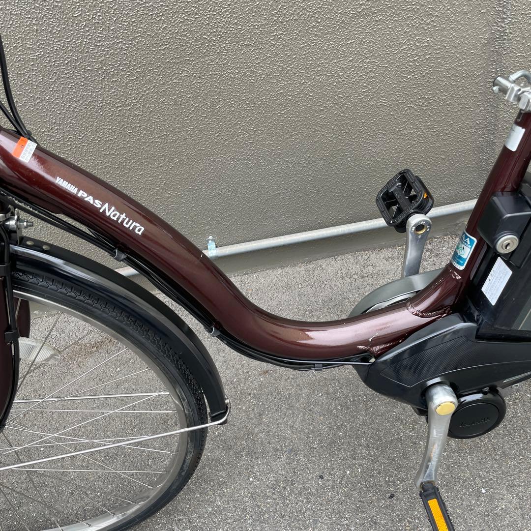 ヤマハ電動アシスト自転車26インチブラウン12.3A h