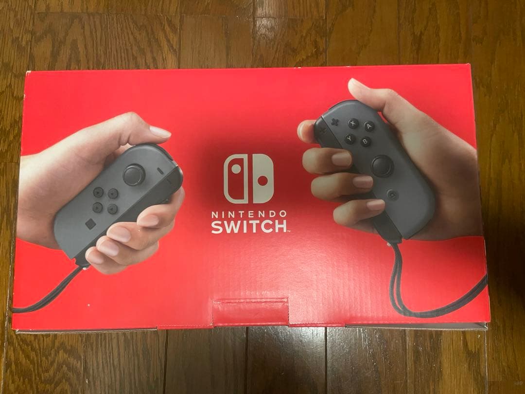 Nintendo Switch グレー 本体　あつまれどうぶつの森、ケース付き