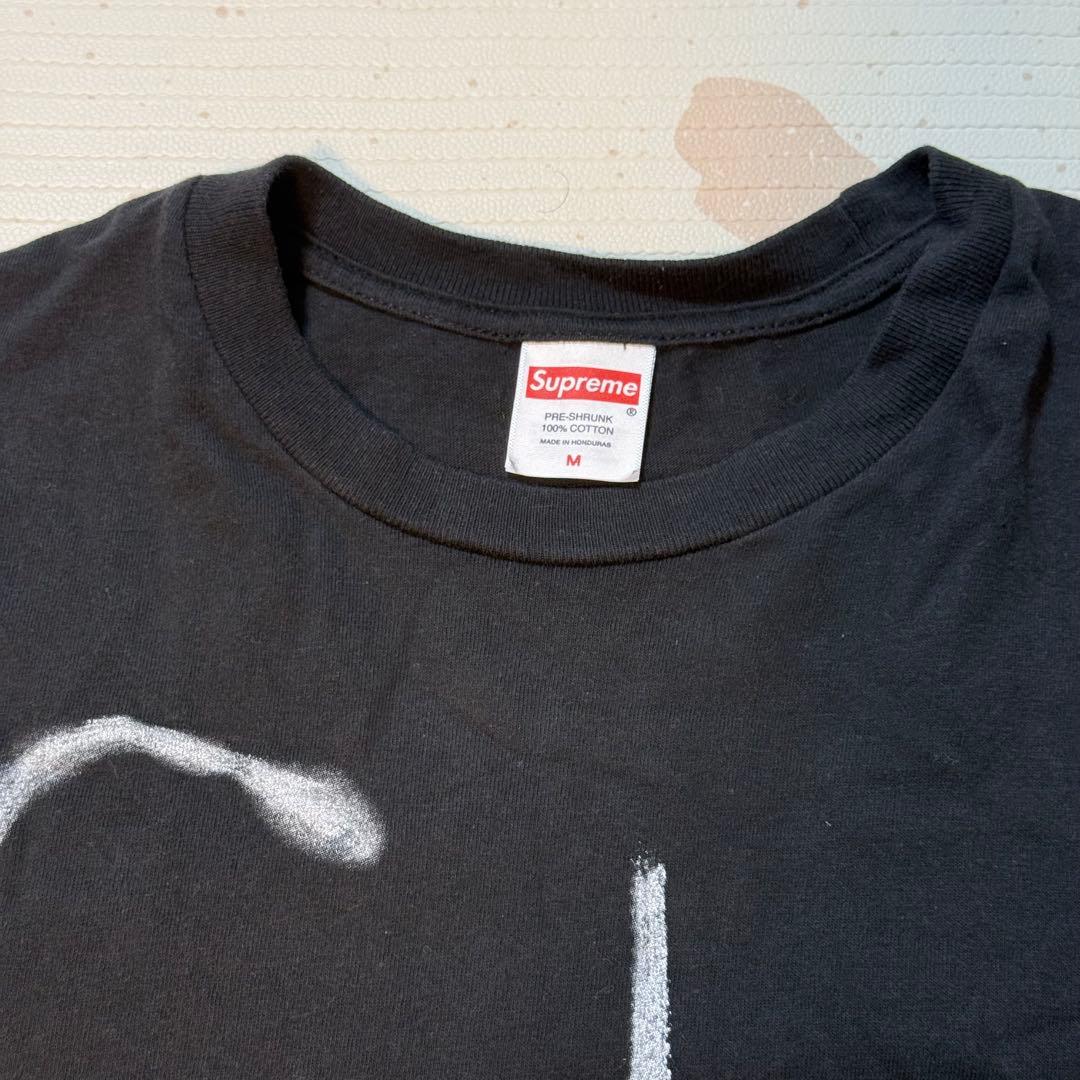 supreme Tシャツ　ブラック　M
