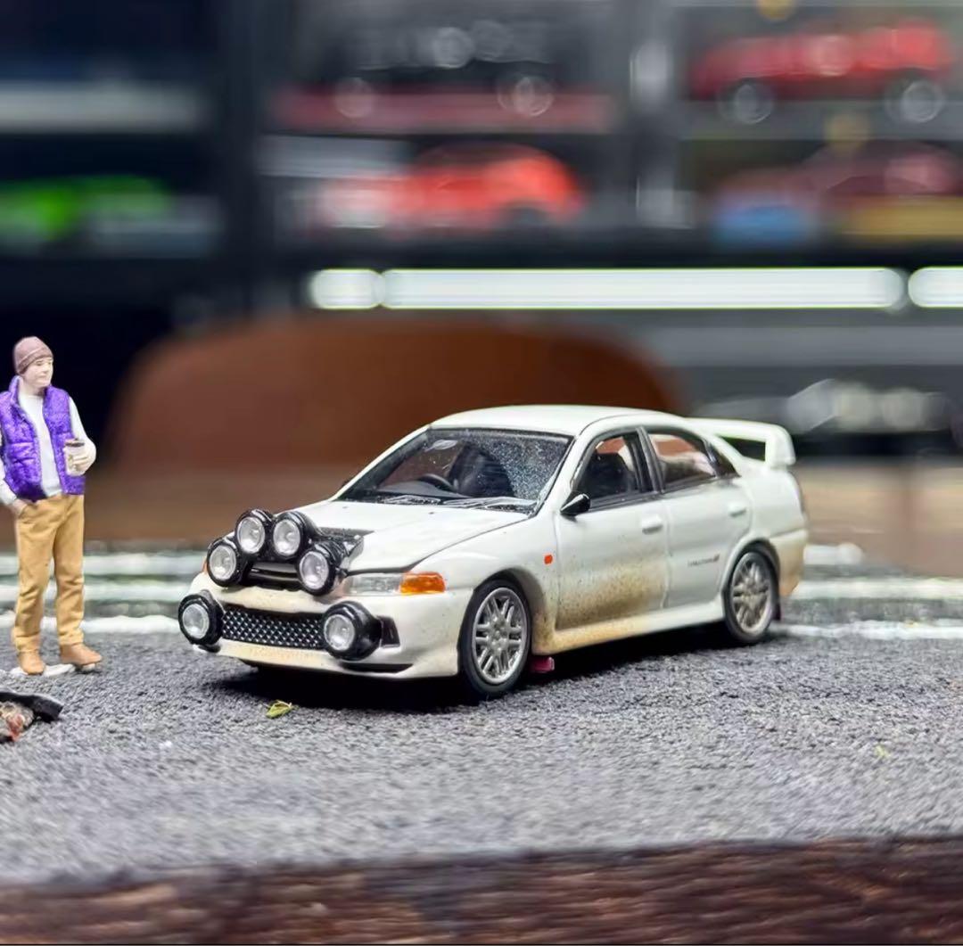 1/64 motorhelix ランサー エボリューション IV WRC ラリー