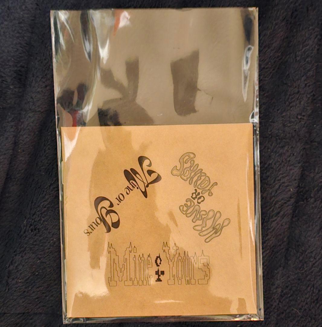 【完全生産限定盤】宇多田ヒカル「Mine or Yours」アナログ 特典ノート