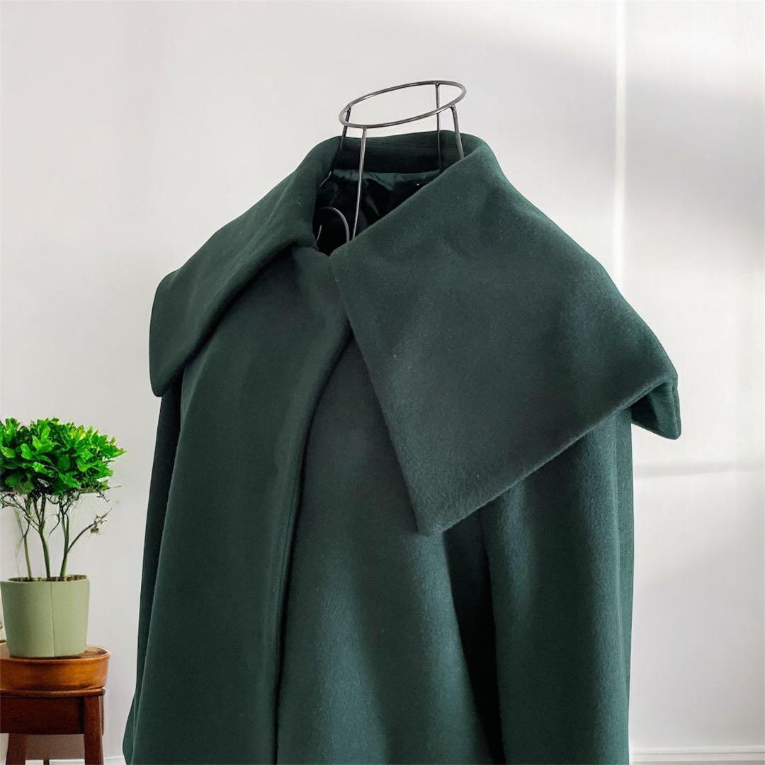 INGEBORG インゲボルグ24AW 完売品ウールフランネル ロングコート美品