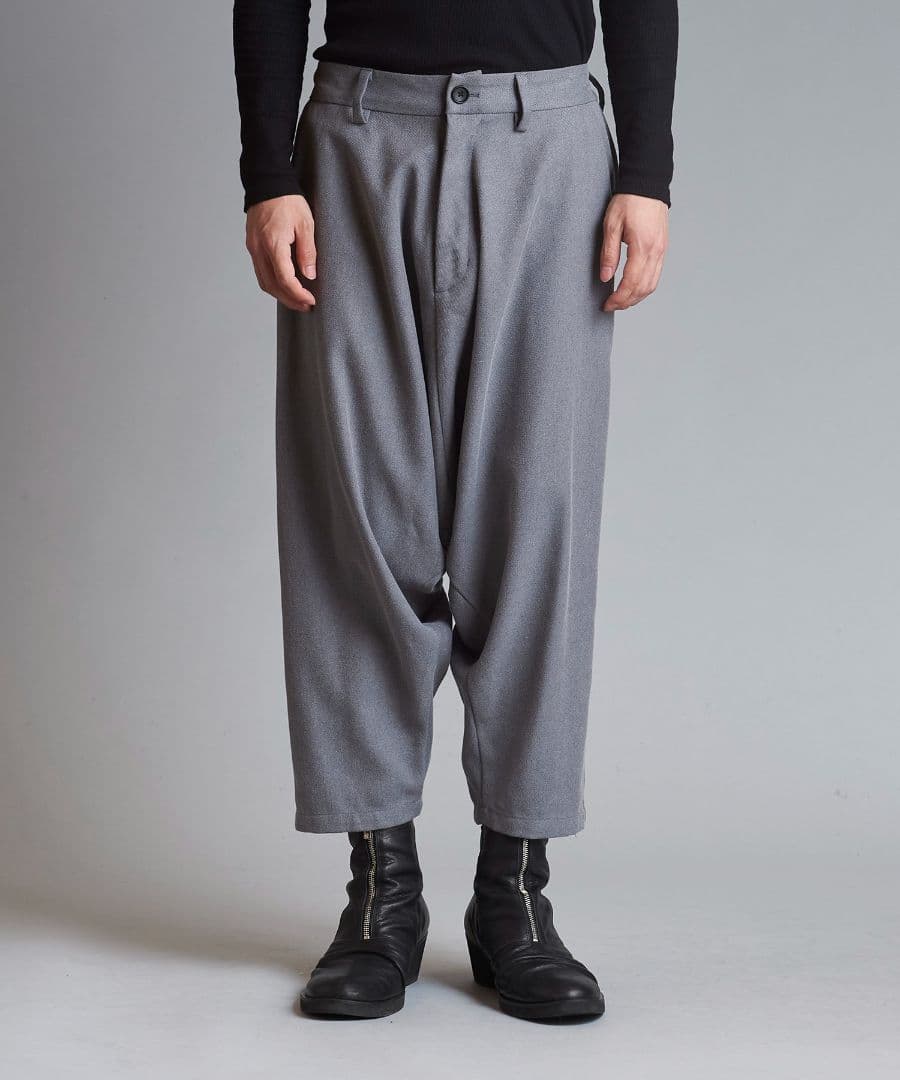 ノーアイディー サルエルバギートラウザーズ ワイドパンツ M~L 新品未使用