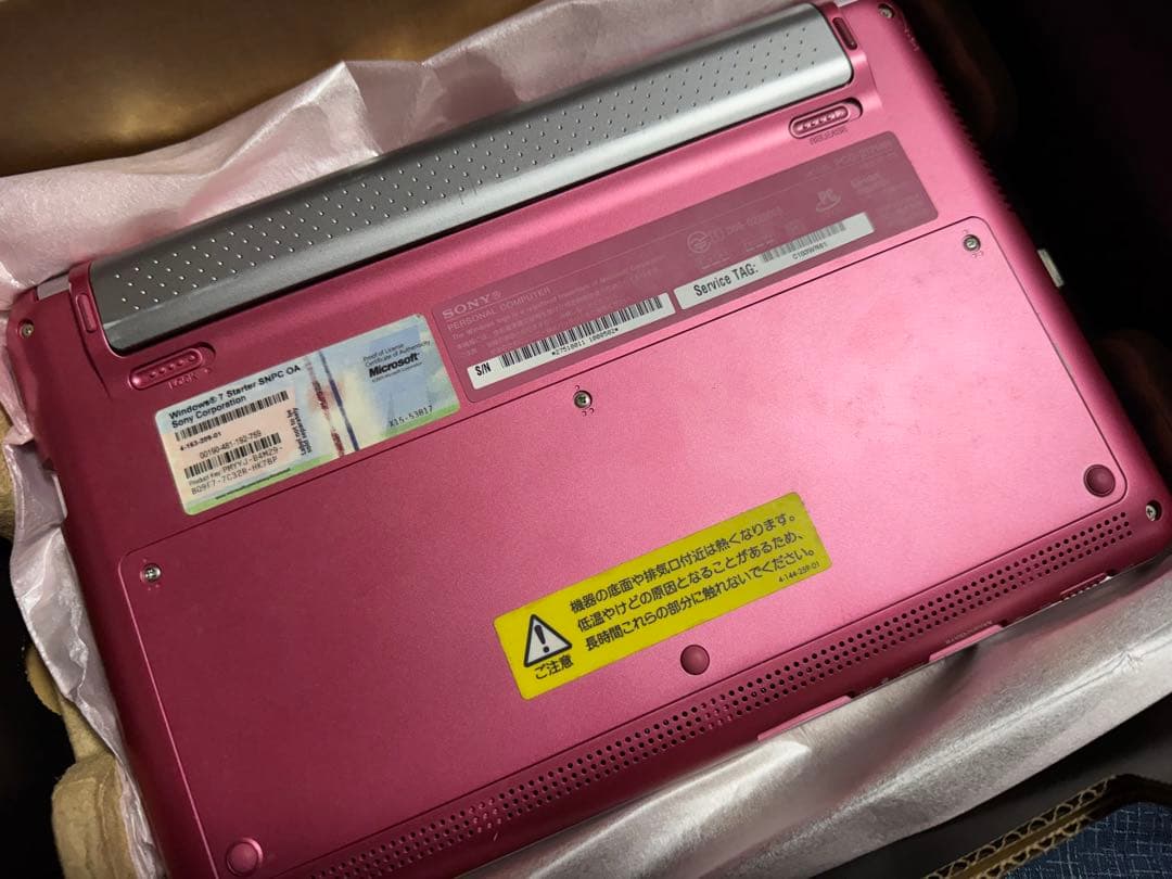 Sony VAIO ノートPC ピンク　VPCW219AJ