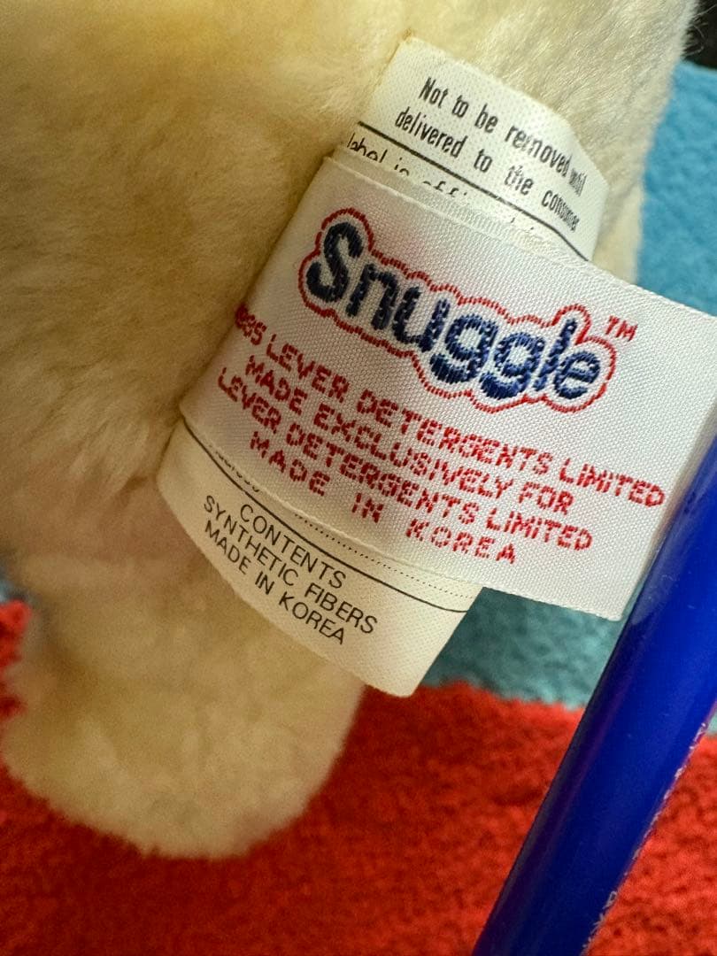 ビンテージ　スナグルベア　ファーファ　Snuggle bear 1985