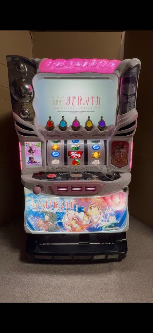 パチスロ　まどマギ前後編　6号機　実機