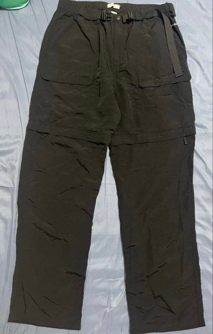 パンツ pop trading company 2-way nylon pants L