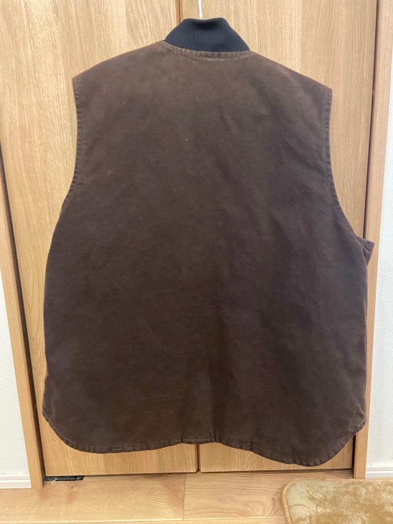 Carhartt ブラウン ベスト カーハート　メキシコ　XL