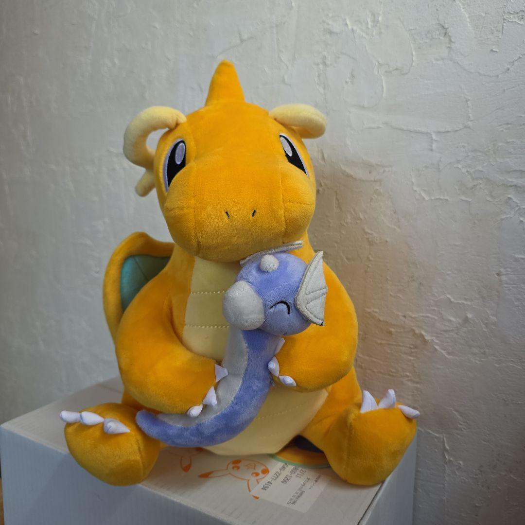 【ポケモンセンター限定】カイリュー ミニリュウ だっこぬいぐるみ
