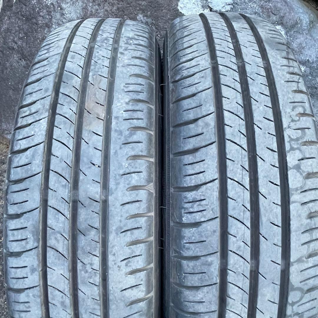 バリ溝 155/65R14 ダンロップ エナセーブ EC300+ 4本 21年製