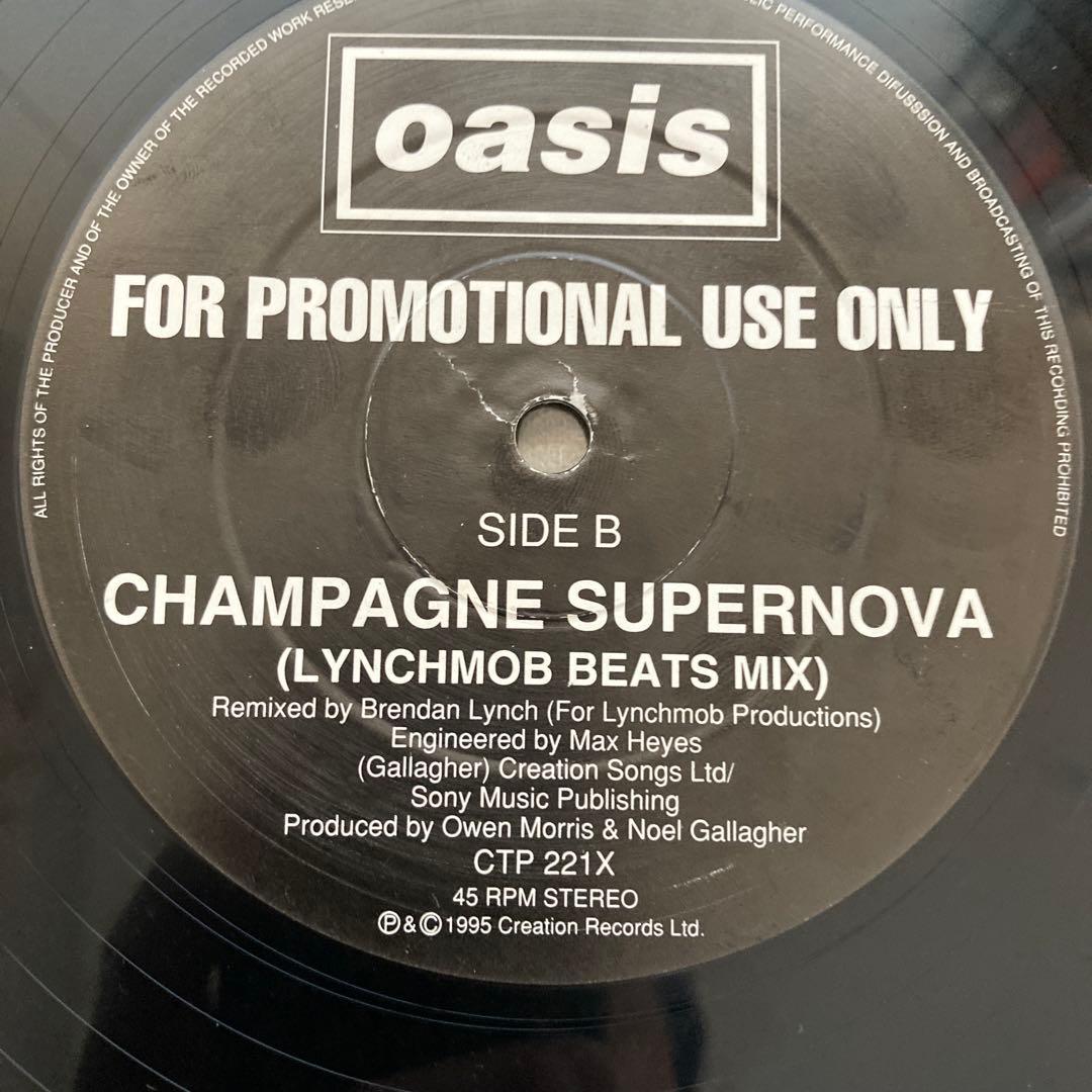 レア！Oasis オアシス　プロモ12インチレコード　カモンフィールザノイズ