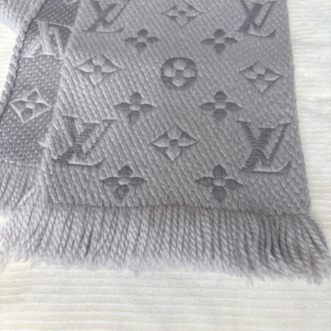 ❤️美品！お洒落なルイヴィトン　マフラー　グレー系