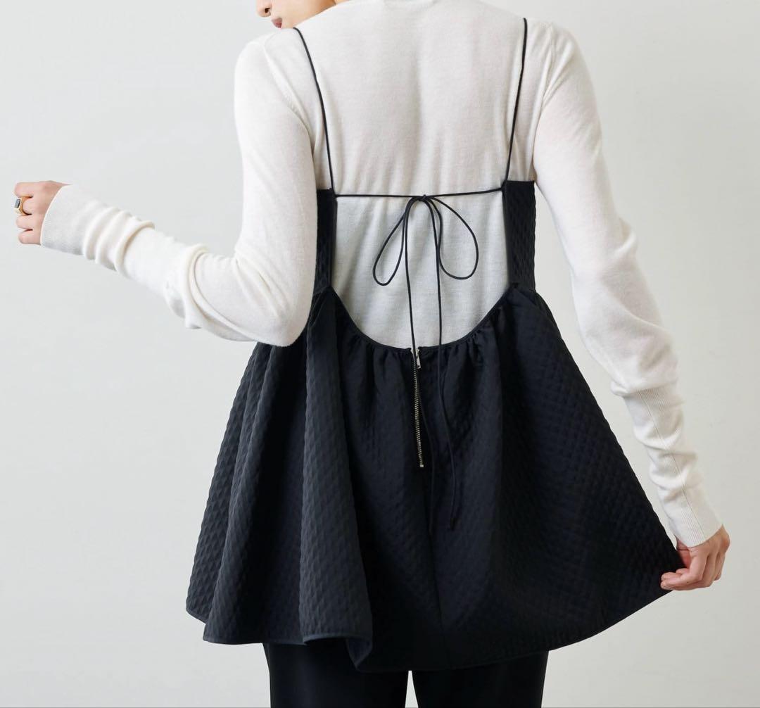 ★美品★ Whim Gazette ウィムガゼット ジャガードキャミブラウス
