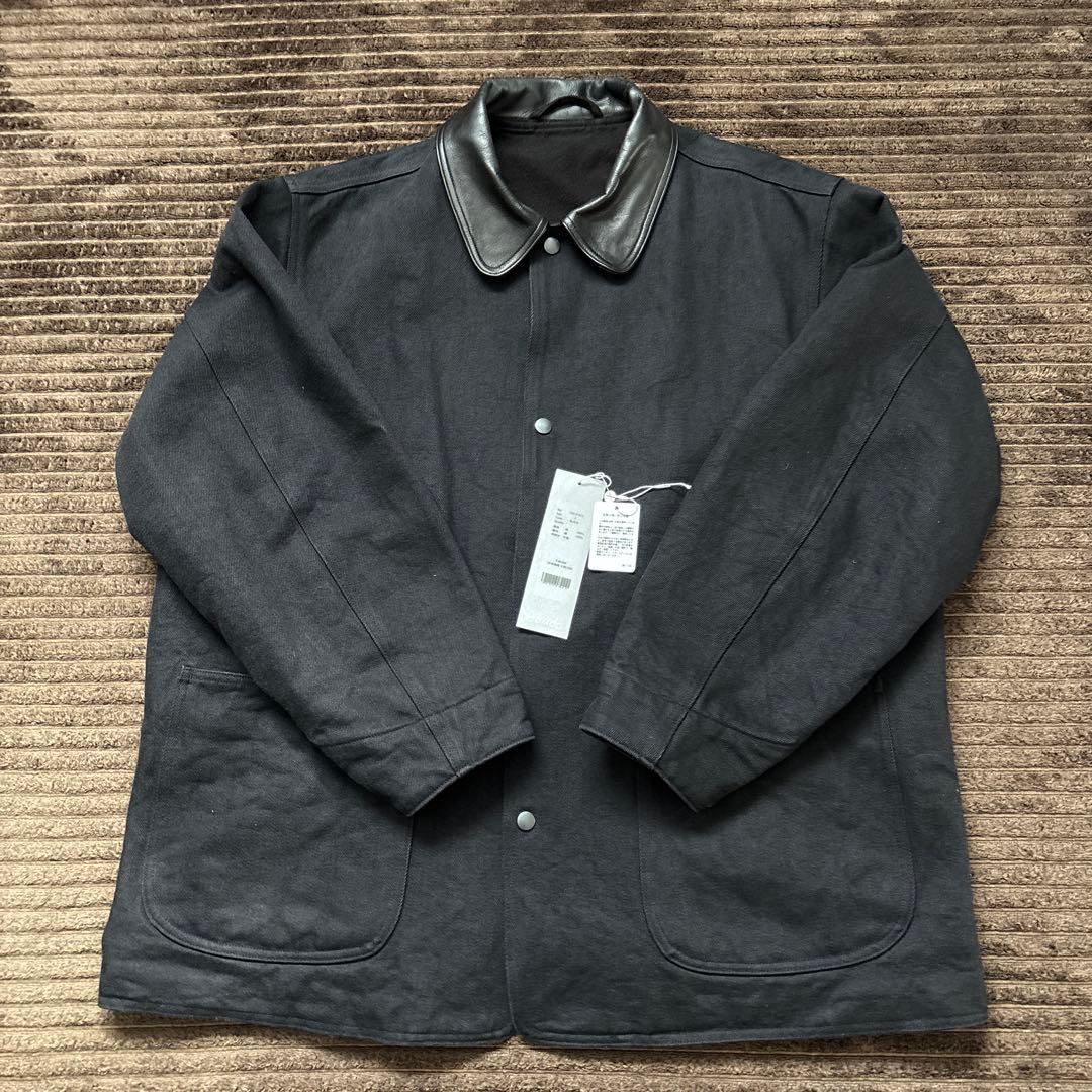 【美品】25AW COMOLI デニムレザーワークジャケット　サイズ2