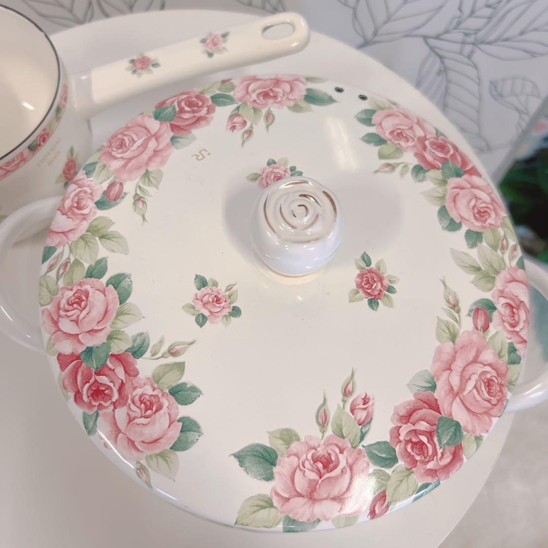 IMPERIAL ROSE 両手鍋と片手鍋