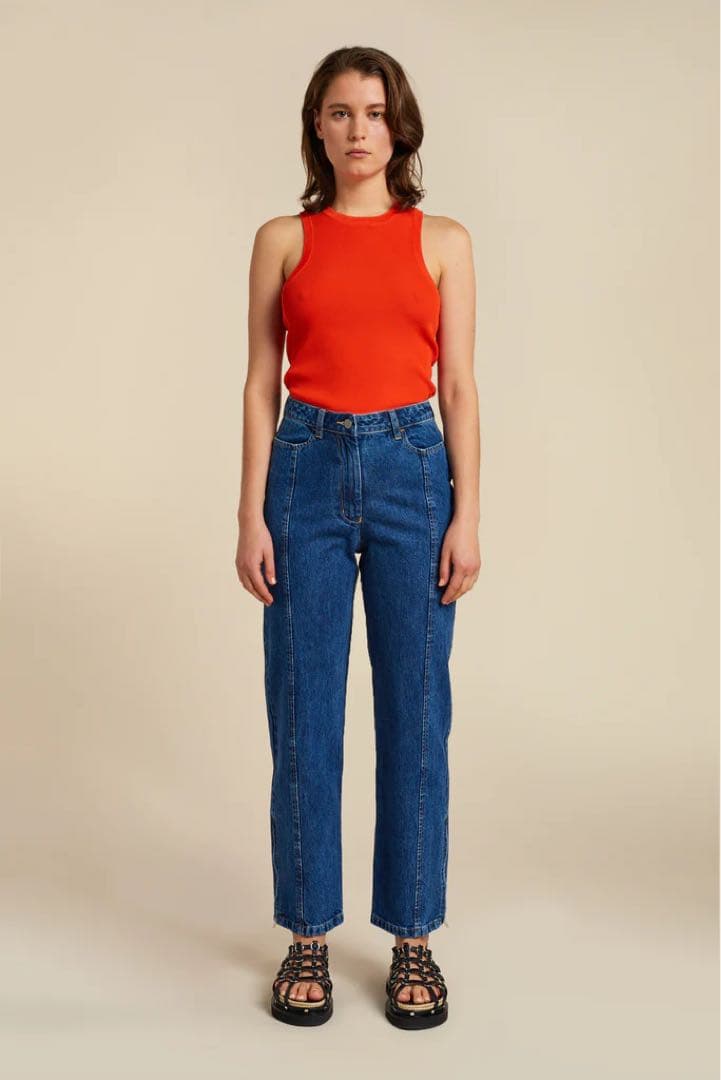 KLOKE ILK ZIP DENIM PANT デニムパンツ クローク